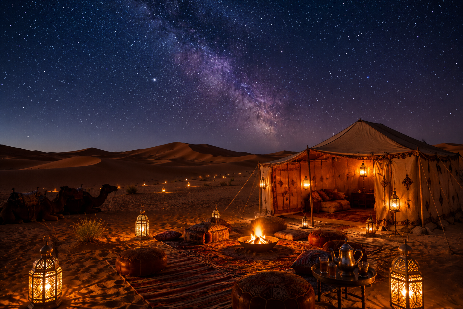 Désert et Étoiles, Maroc